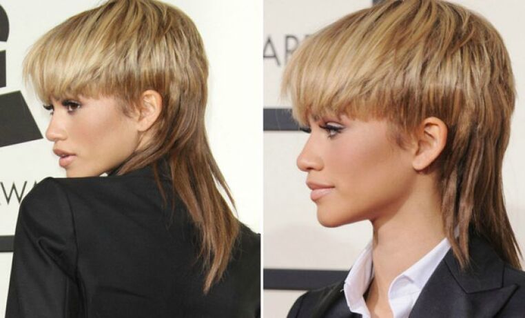 Corte de pelo para restaurar gradualmente el color natural del cabello.